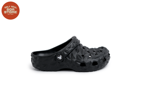 Clog Unisex Crocs Classic Geometric Black - 209563-001
