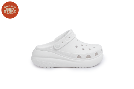 Crocs Classic Crush Clog White - 207521-100