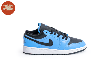 Nike Air Jordan 1 Low GS ‘University Blue Black’ - 553560-403