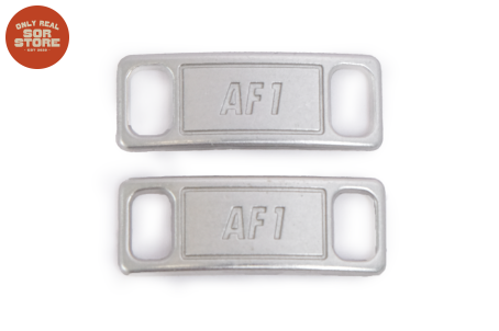 Tag silver Nike AIr Force 1 