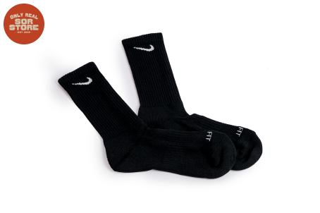 Nike Everyday Cushioned Training Crew Socks Black - SX7664-010