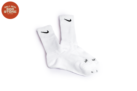 Nike Everyday Cushioned Training Crew Socks White - SX7664-100