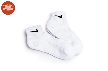 Nike Everyday Cushioned Training Ankle Socks White - SX7667-100
