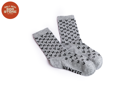 MLB Monogram Diamond Socks New York Yankees (G) 3ASOL0316-50BKS