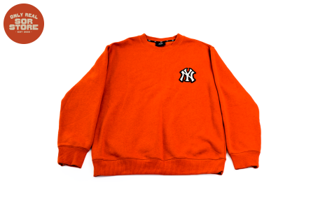 MLB Overfit New York Yankees Sweater Orange