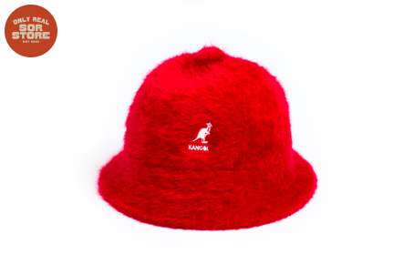 Kangol Furgora Casual Bucket Hat Red