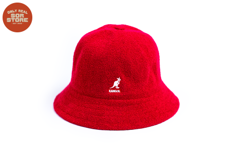 Kangol Furgora Casual Bucket Hat Red - K3017ST