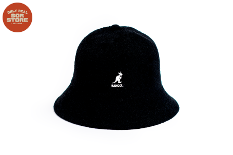 Kangol Furgora Casual Bucket Hat Black - K3017ST